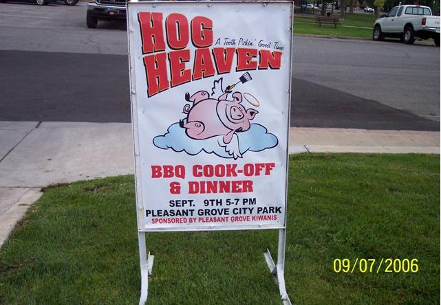 Lawn Sign - Hog Heaven